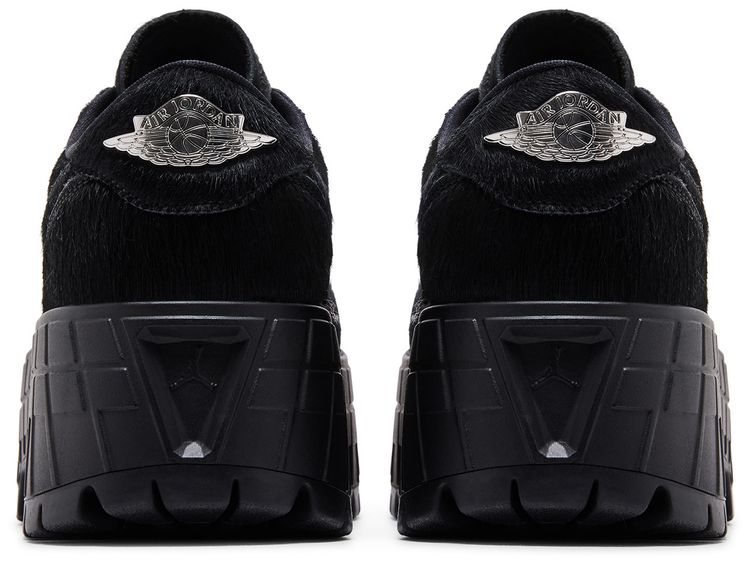 Wmns Air Jordan 1 Low Brooklyn Black Pony