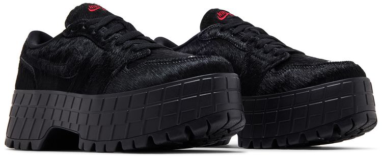 Wmns Air Jordan 1 Low Brooklyn Black Pony