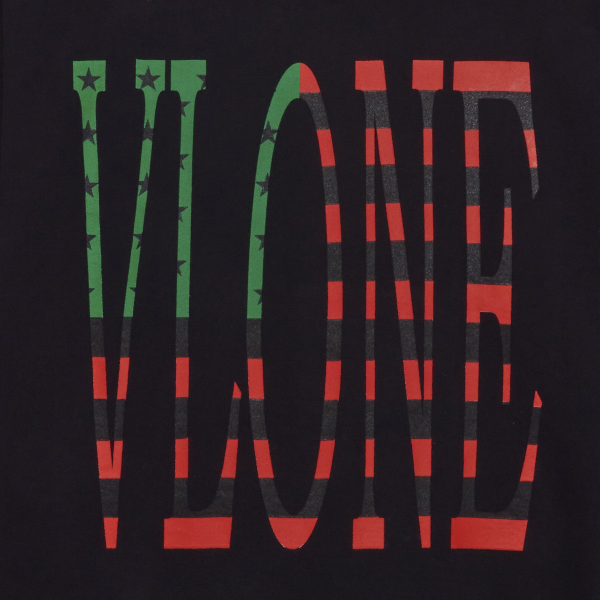 Buy Vlone Power Staple Hoodie 'Black' - 1020 100000106PSH BLAC | GOAT