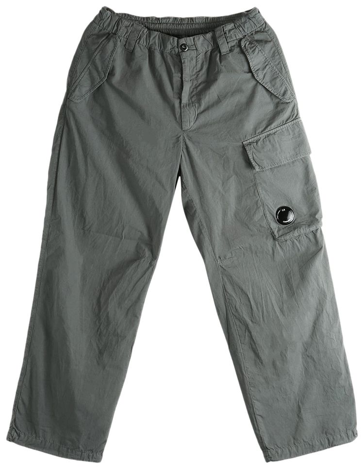 CP Company Cargo Pant In Cotton Rip Stop Gunmetal