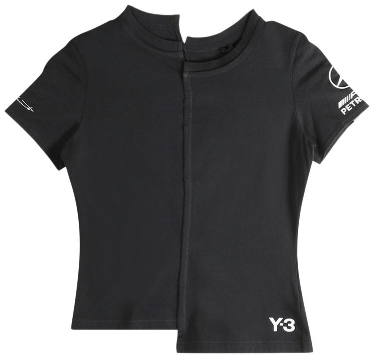Y 3 x Mercedes AMG Petronas F1  FTD Tee Black