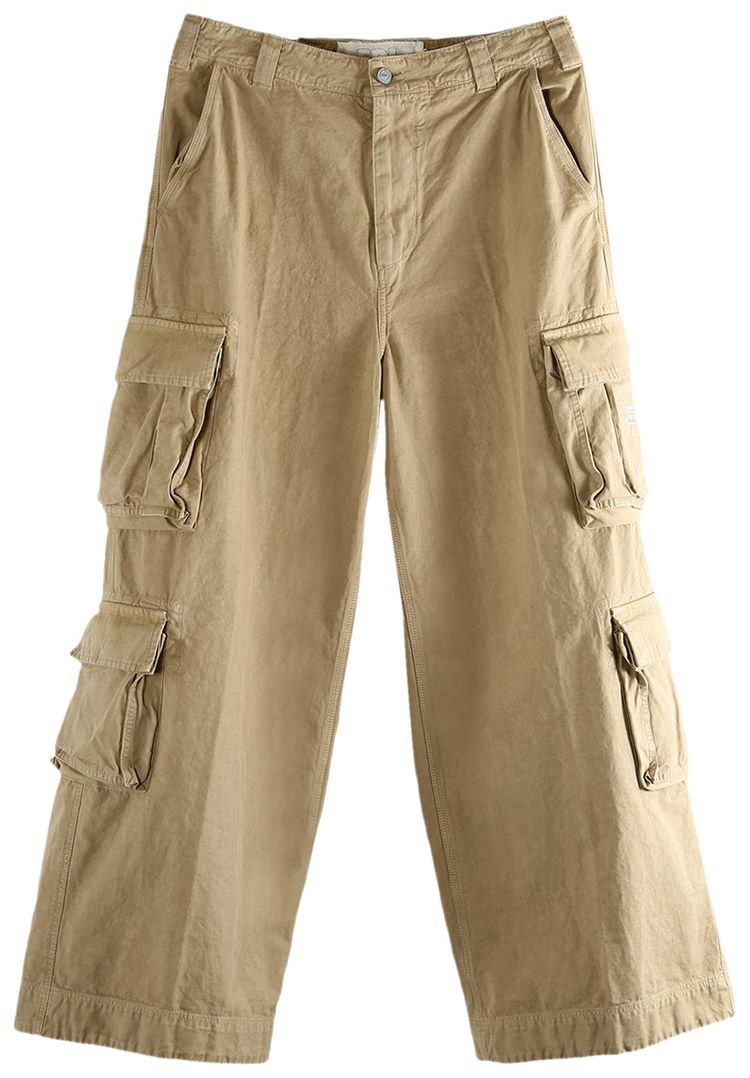 ERL Cargo Pants Woven Beige