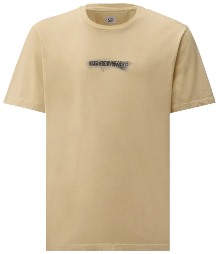 CP Company Short Sleeve In Jersey Frozen Dew