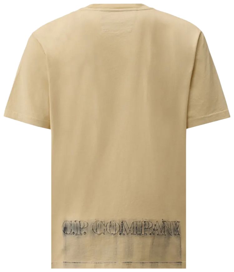 CP Company Short Sleeve In Jersey Frozen Dew