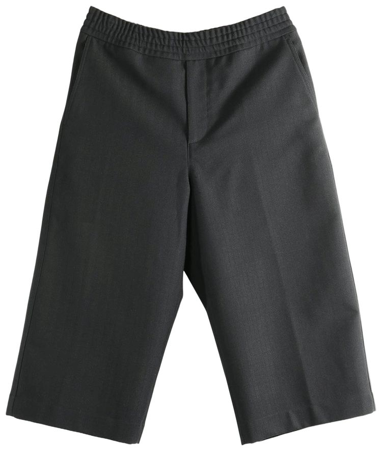 Dries Van Noten Herringbone Pants Black