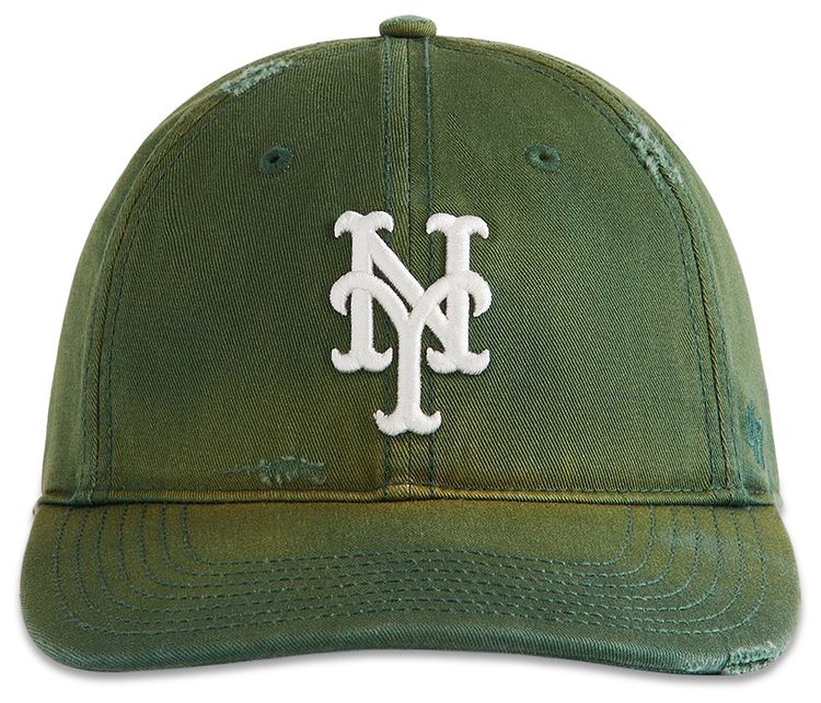 Kith x 47 For The Mlb New York Mets Washed Franchise Ls Cap Conifer