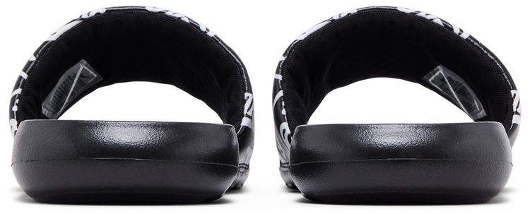 Nike Victori One Slide Repeat Logo Black White
