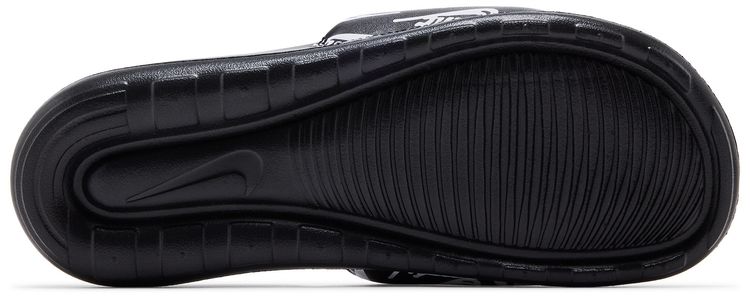 Nike Victori One Slide Repeat Logo Black White