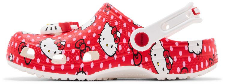 Hello Kitty x Crocs Classic Clog Kids Red Polka Dots