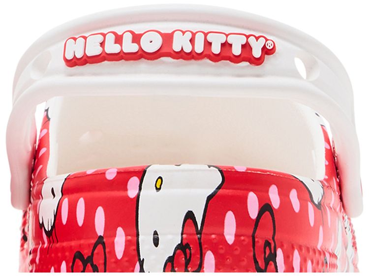 Hello Kitty x Crocs Classic Clog Kids Red Polka Dots