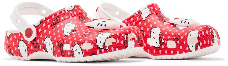 Hello Kitty x Crocs Classic Clog Kids Red Polka Dots