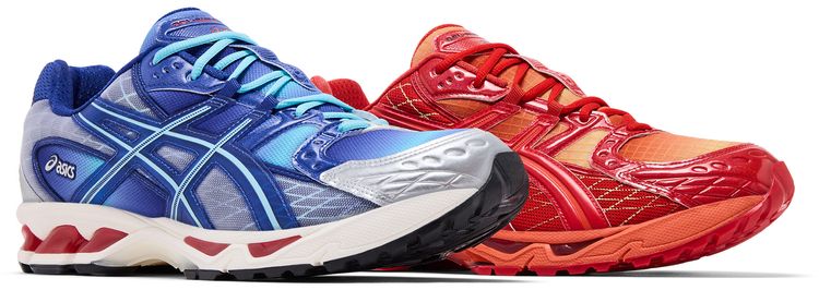 Marvel vs Capcom x Kith x ASICS Gel Nimbus 101 Double Box   Iron Man vs Mega Man With Comic Book