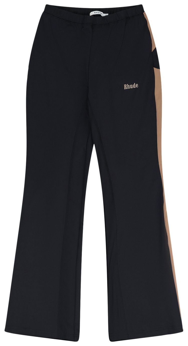Rhude Flared Straight Pants BlackNude