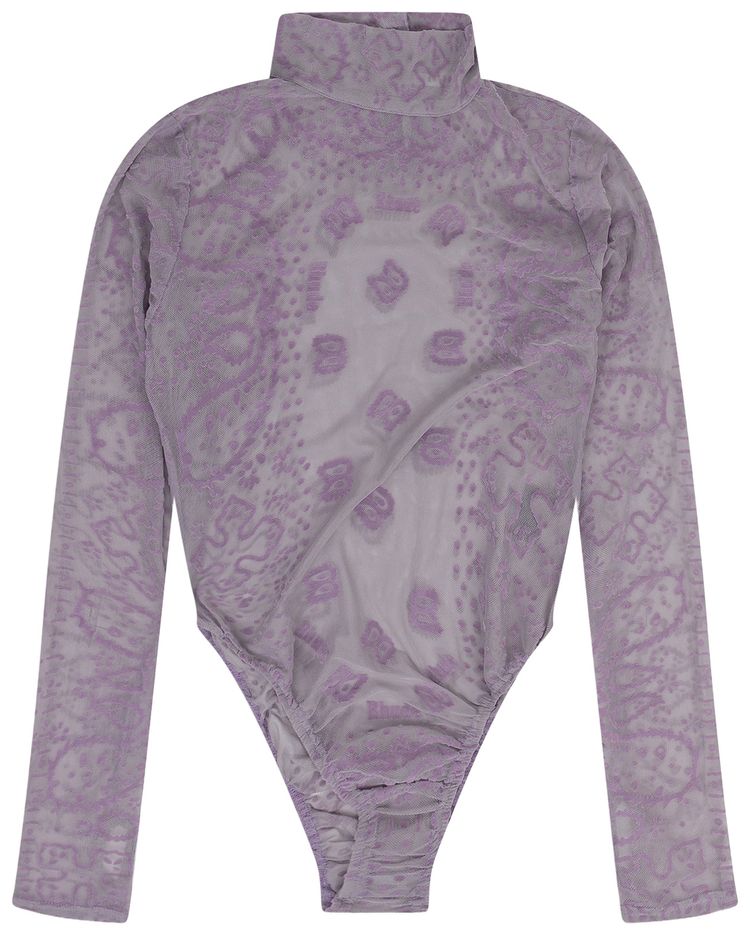 Rhude Bandana Bodysuit Purple