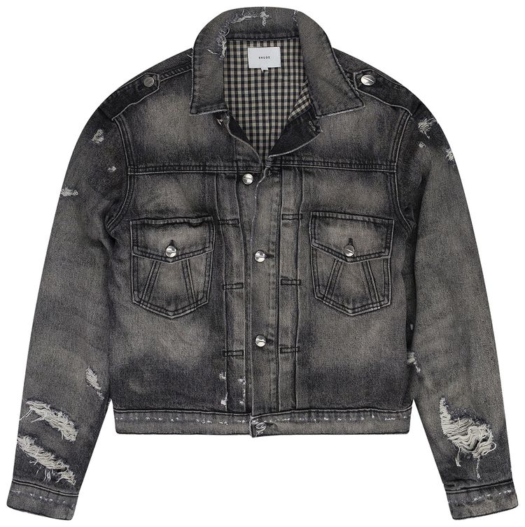 Rhude Denim Jacket Grey