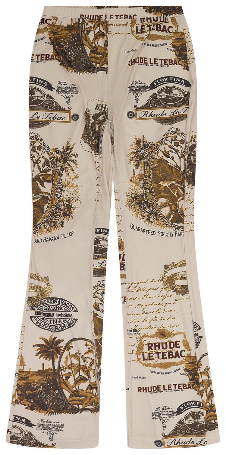 Rhude Flared Le Tebal Pant Cream