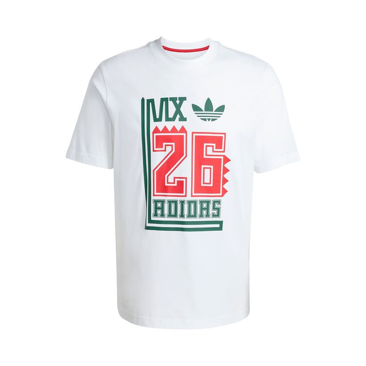 Adidas Mexico Dna T Shirt White