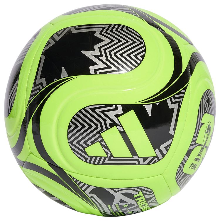 Adidas FIFA World Cup 26 Trionda Club Ball Lucid LemonBlackSilver Metallic