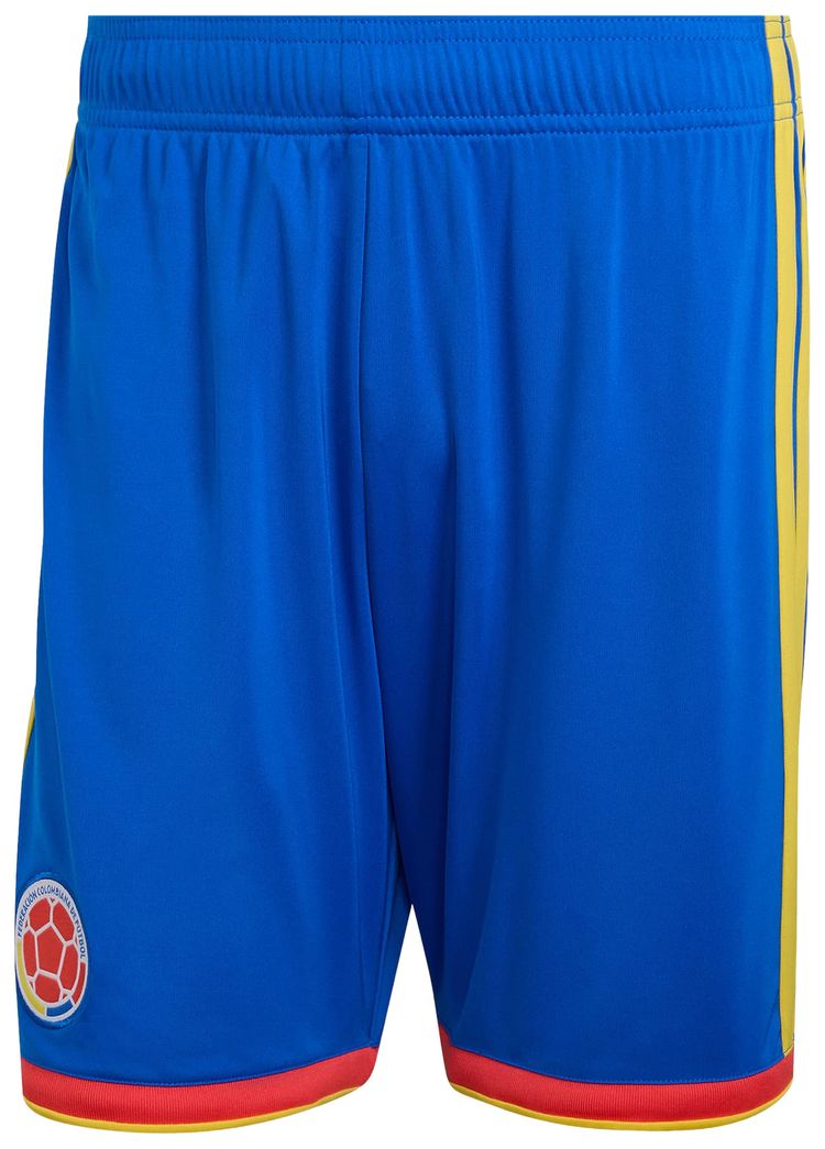 Adidas Colombia 26 Home Shorts Glow Blue