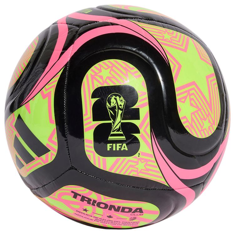Adidas FIFA World Cup 26 Trionda Club Ball BlackLucid LemonLucid Pink