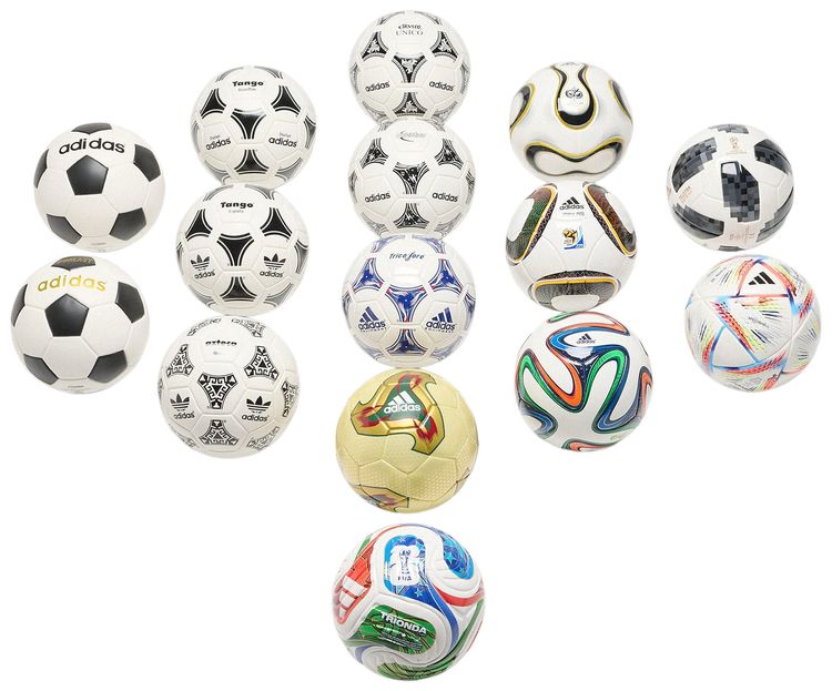 Adidas FIFA World Cup 26 Historical Mini Ball Set White