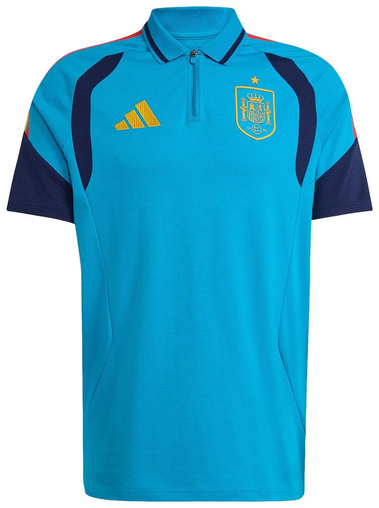 Adidas Spain 26 Tiro Polo Shirt Bold Aqua