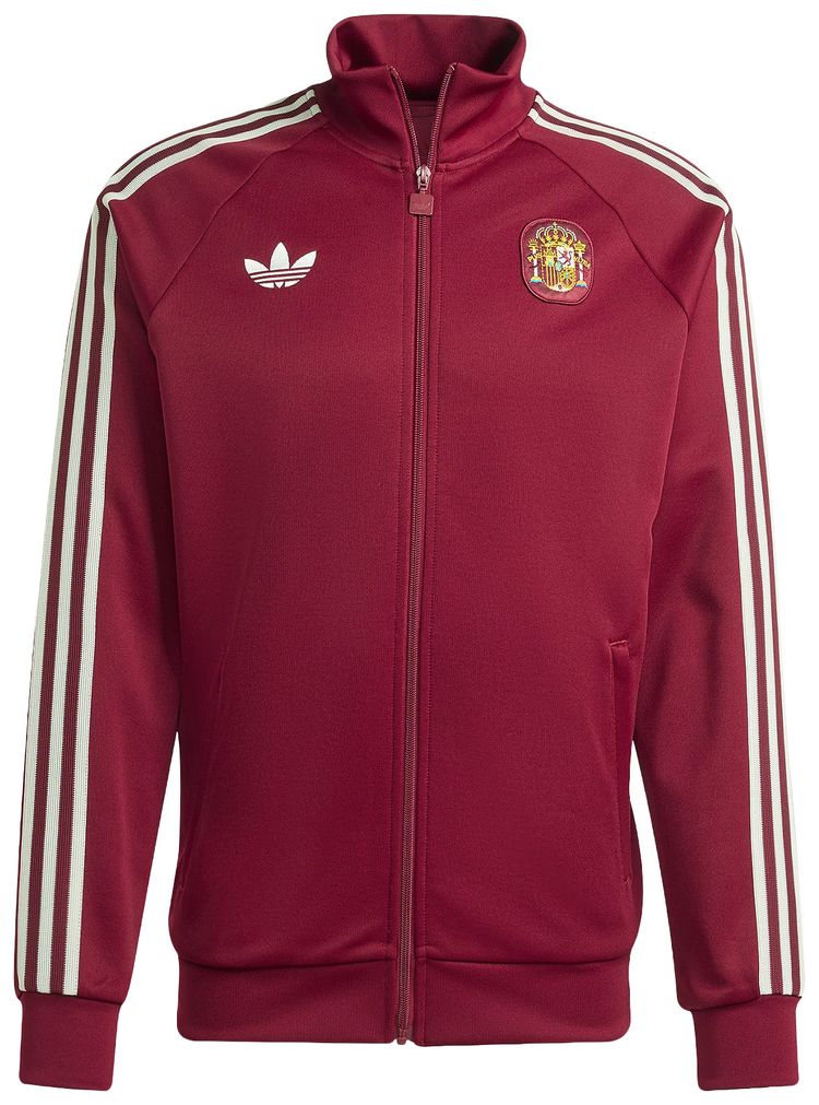 Adidas Spain Originals Track Top Team Coll Burgundy