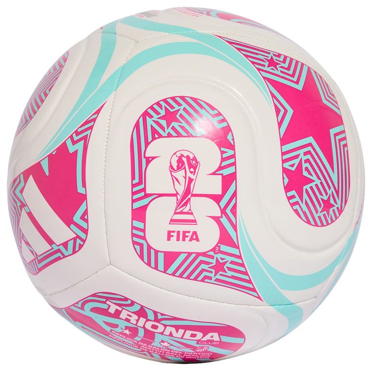 Adidas FIFA World Cup 26 Trionda Club Ball WhiteFlash AquaShock Pink