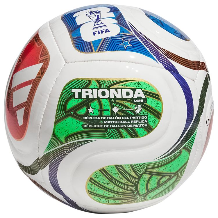 Adidas FIFA World Cup 26 Trionda Mini Ball WhiteRoyal BlueSolar BluePower Red