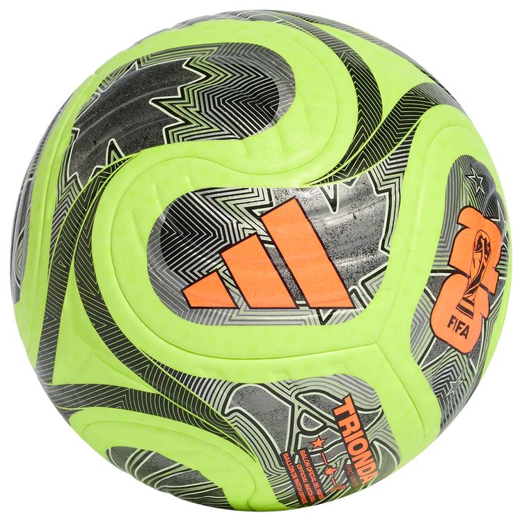 Adidas FIFA World Cup 26 Trionda Pro Winter Ball Lucid LemonBlackSilver Metallic