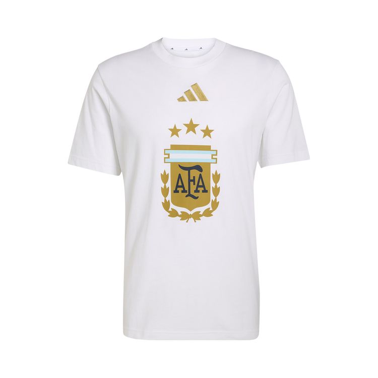Adidas Argentina Dna Graphic T Shirt White