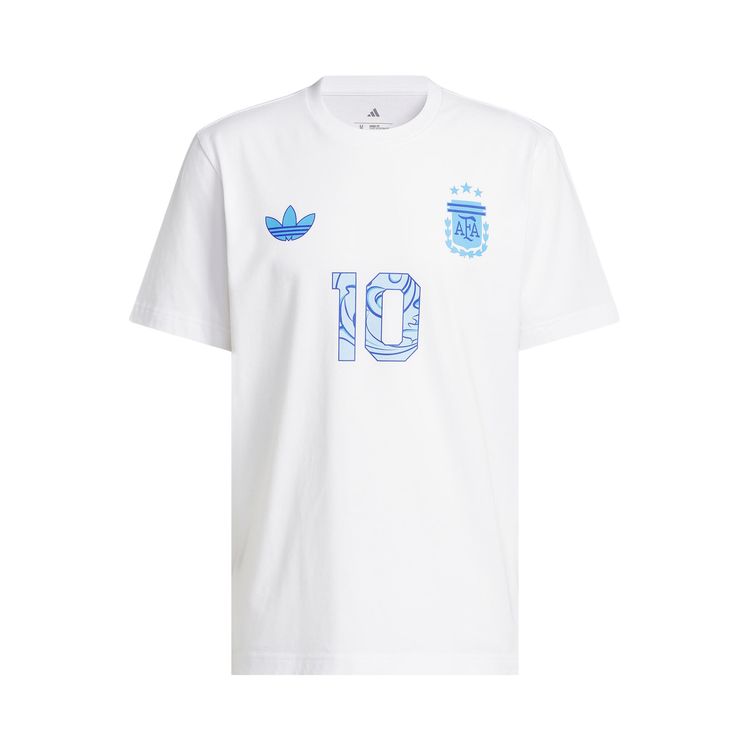 Adidas M Messi NN Away Graphic Tee White