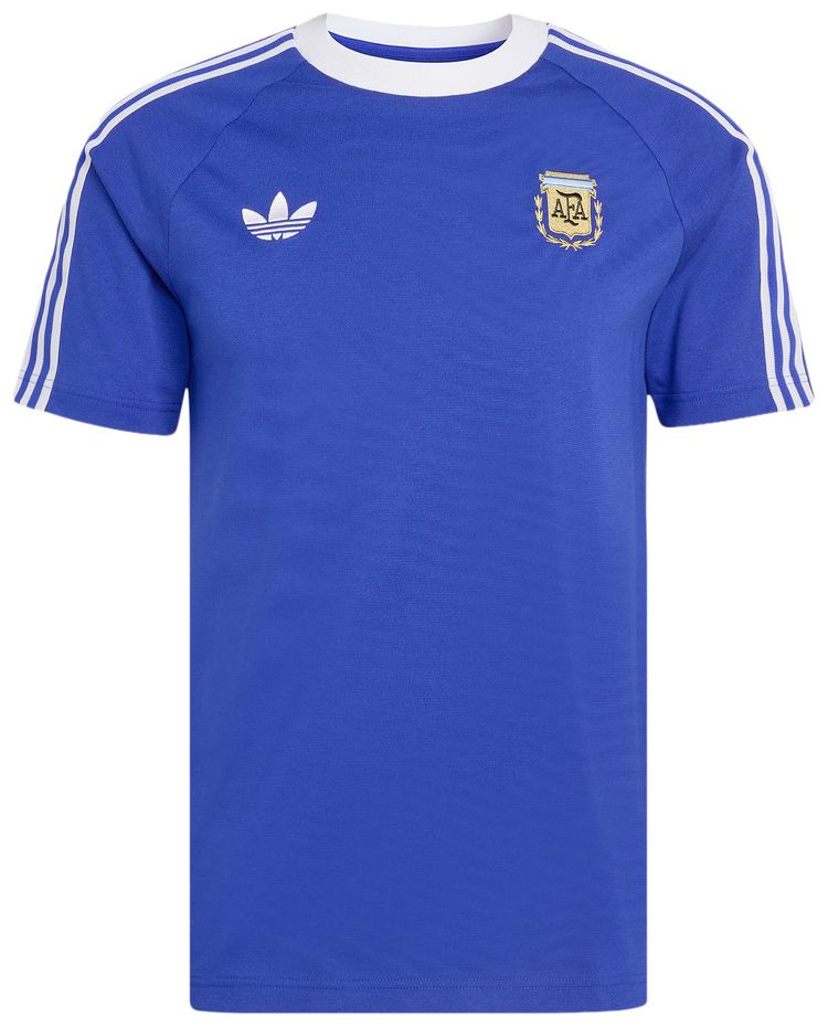 Adidas Argentina Originals T Shirt Lucid Blue