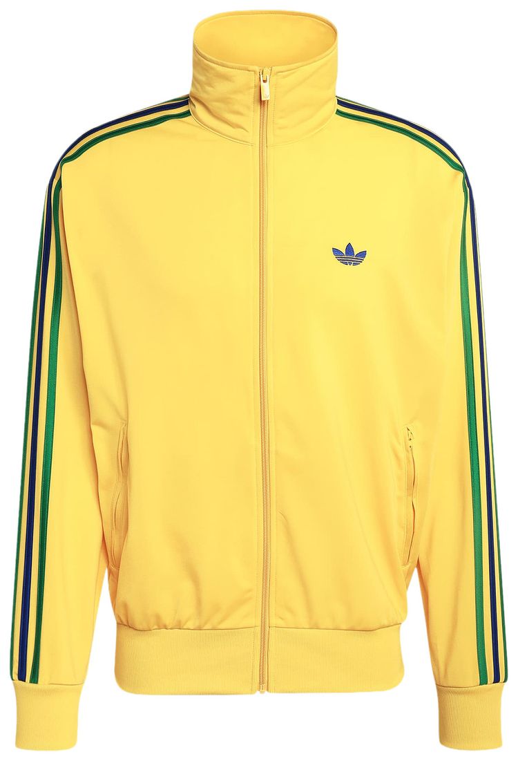 Adidas Originals Firebird Track Top Eqt YellowGreenCollegiate Royal