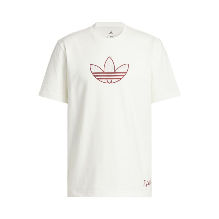 Adidas World Cup 26 Spain Away Graphic Tee Off White