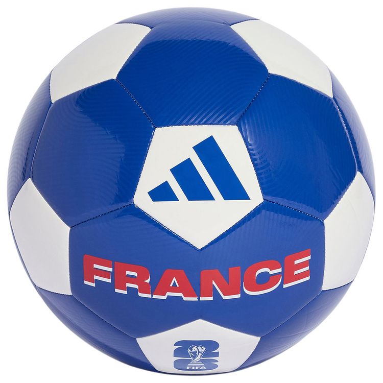 Adidas FIFA World Cup 26 Official Licensed Product France Club Ball WhiteBold BlueBetter Scarlet
