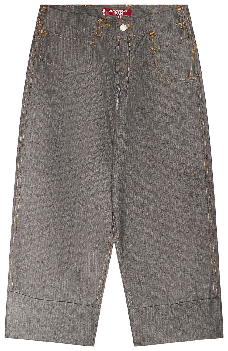 Junya Watanabe MAN x Levis Striped Trousers Grey