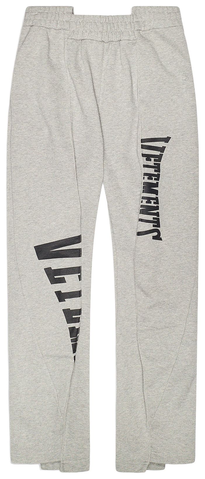 Vetements Cut Up Sweatpants Grey