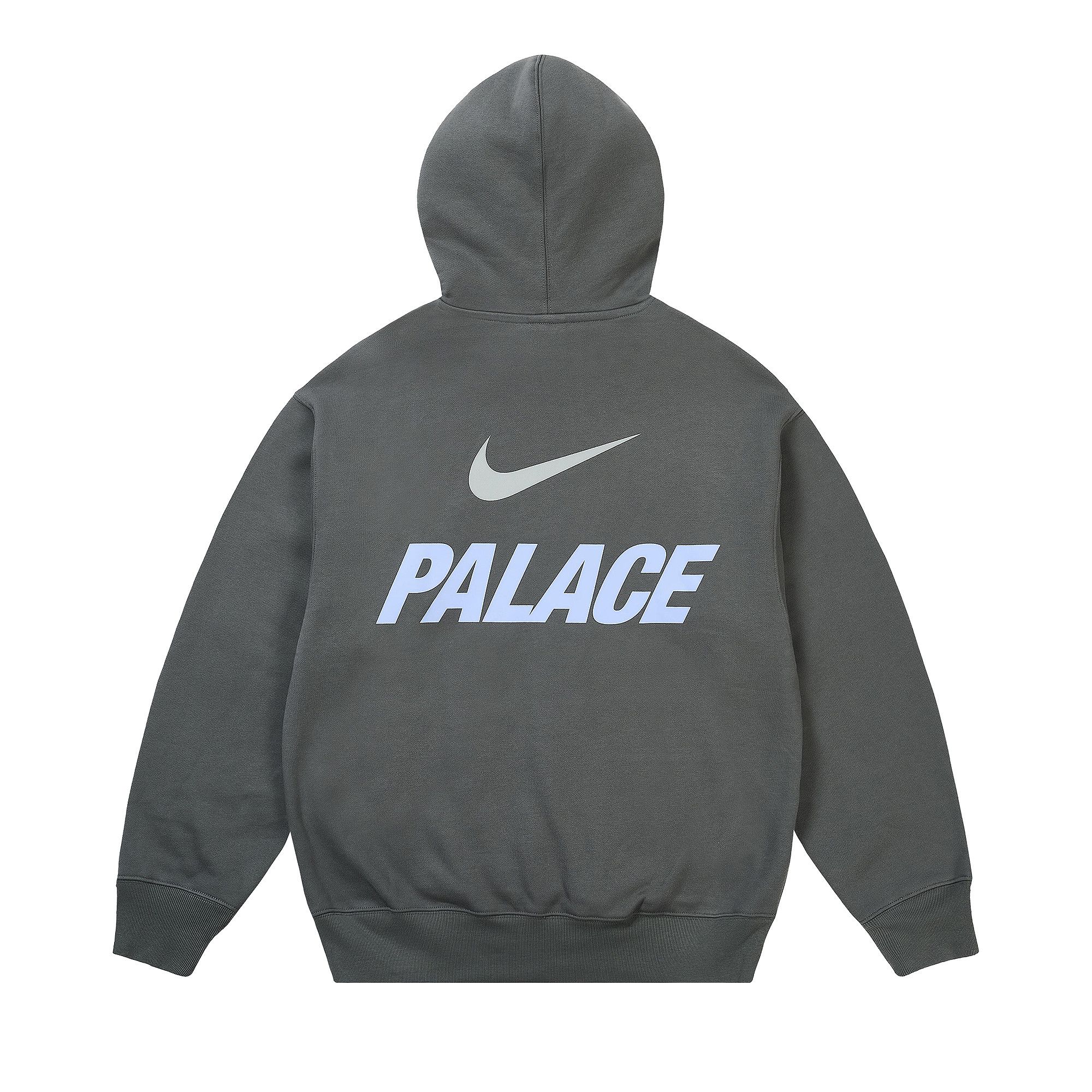 Buy Palace x Nike Font Swoosh Hood 'Charcoal' - P28NHD001 | GOAT