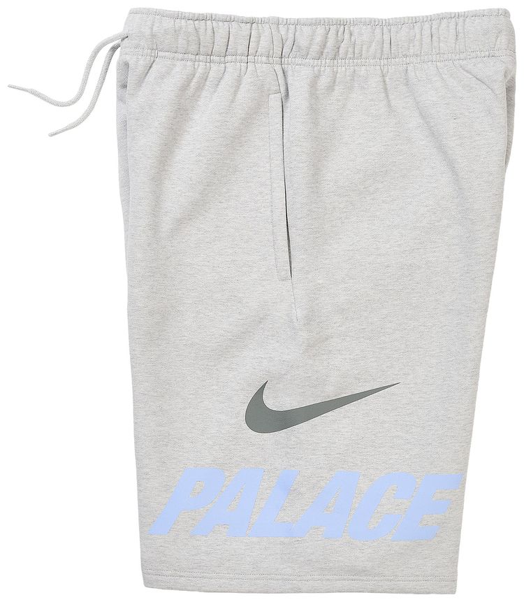 Palace x Nike Sweat Short Grey Marl