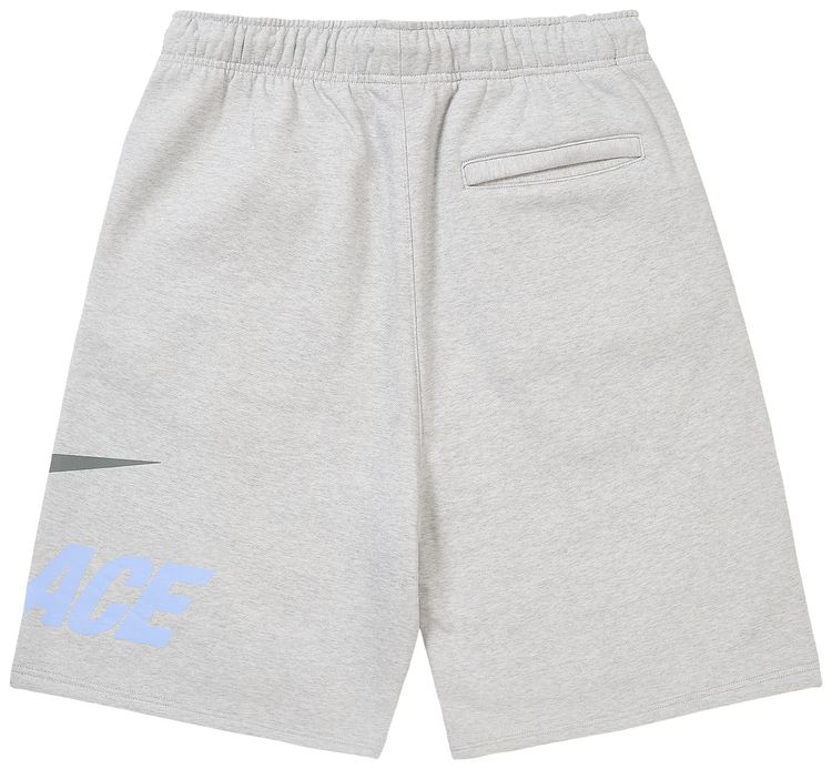 Palace x Nike Sweat Short Grey Marl