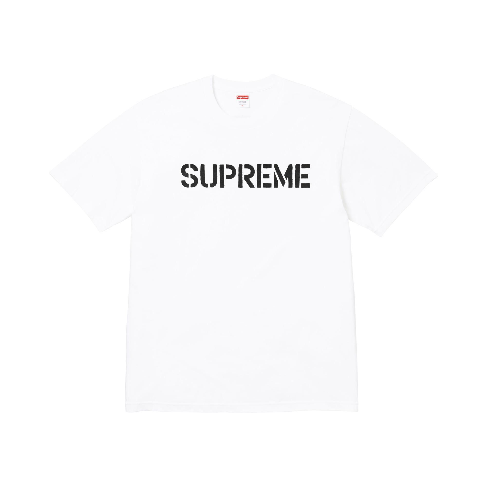 Buy Supreme Hard Tee 'White' - SS26T64 WHITE | GOAT