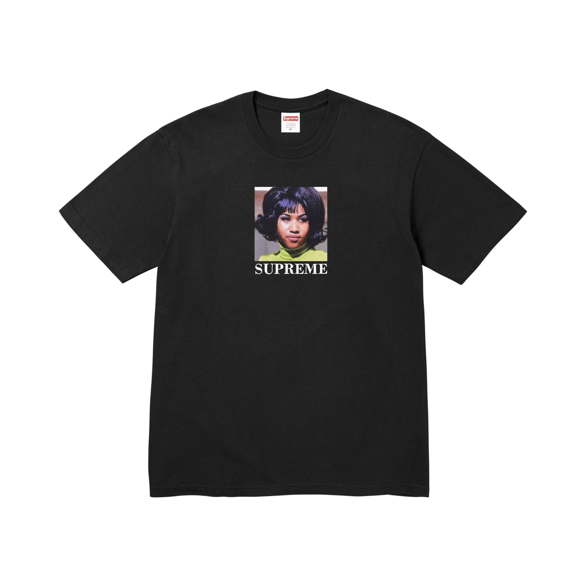 Buy Supreme Aretha Tee 'Black' - SS26T57 BLACK | GOAT