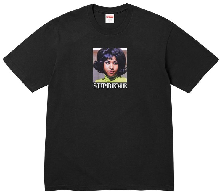 Supreme Aretha Tee Black