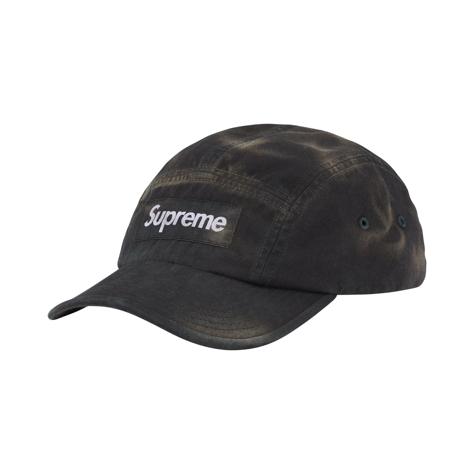 Buy Supreme Overdyed Camp Cap 'Black' - SS26H92 BLACK | GOAT