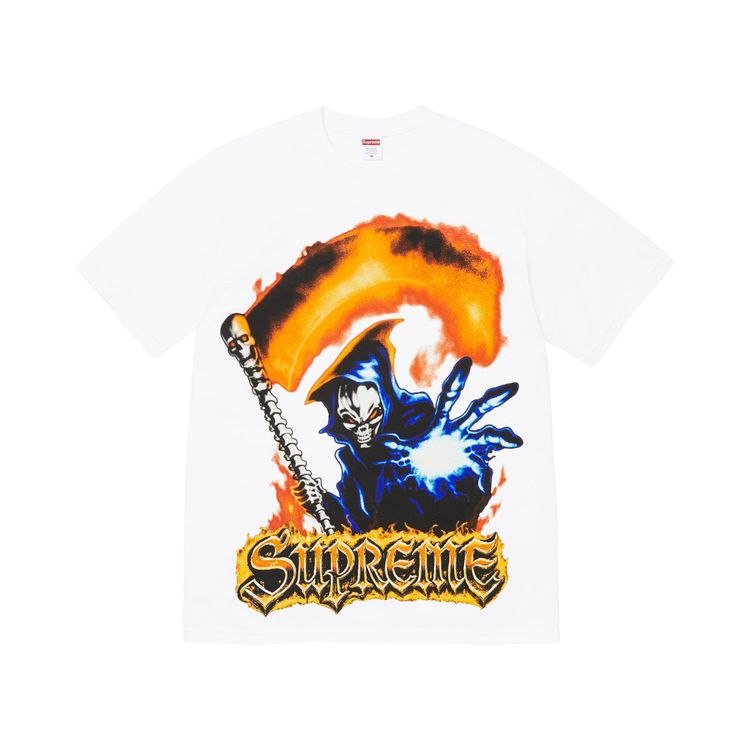 Supreme Grim Reaper Tee White