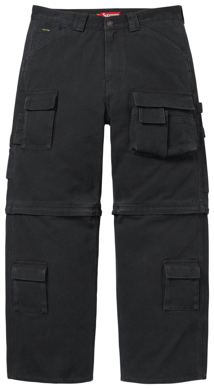 Supreme Zip Off Utility Pant Black