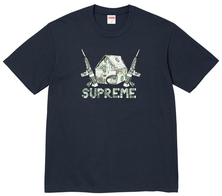 Supreme Origami Tee Navy