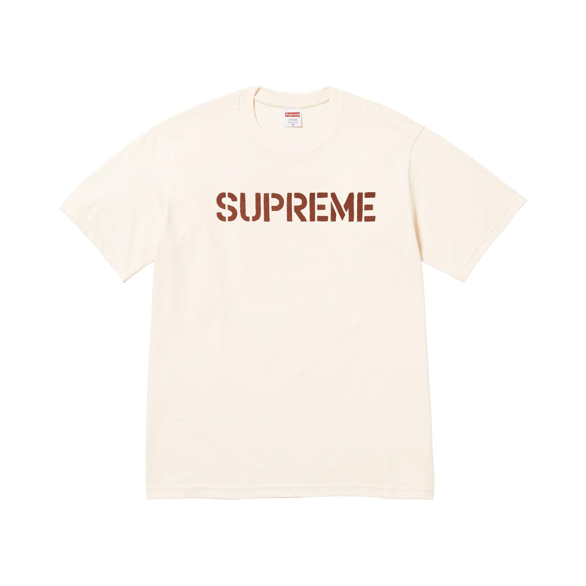 Buy Supreme Hard Tee 'Natural' - SS26T64 NATURAL | GOAT