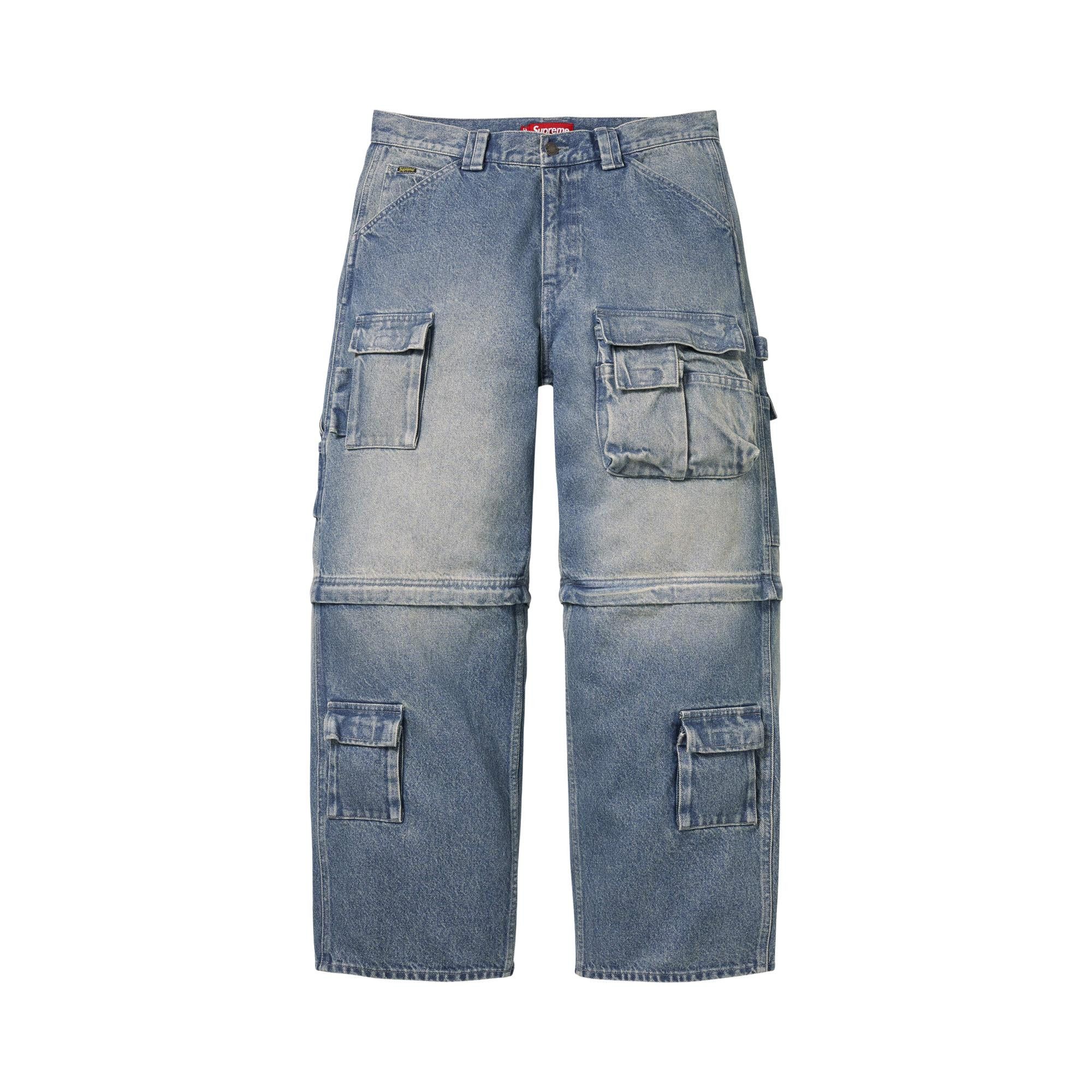 【34】Supreme Zip-Off Utility Pant Denim Buy Supreme Zip-Off Utility Pant 'Denim' - SS26P94 DENIM | GOAT